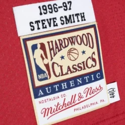 Authentic Steve Smith Atlanta Hawks 1996-97 Jersey