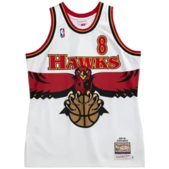 Authentic Steve Smith Atlanta Hawks 1995-96 Jersey