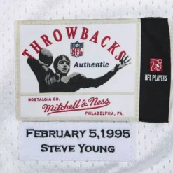 Authentic Steve Young Nfc Pro Bowl 1994-95 Jersey