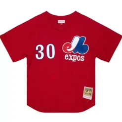 Authentic Tim Raines Montreal Expos 1989 Pullover Jersey