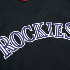 Authentic Todd Helton Colorado Rockies 1998 Pullover Jersey