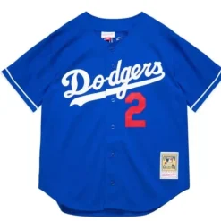 Authentic Tommy Lasorda Los Angeles Dodgers 1995 Button Front Jersey