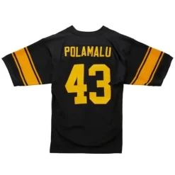 Authentic Troy Polamalu Pittsburgh Steelers Alternate 2008 Jersey