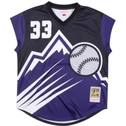 Authentic Turn Ahead The Clock Jersey Colorado Rockies 1999 Larry Walker