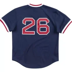 Authentic Wade Boggs Boston Red Sox 1992 Pullover Jersey