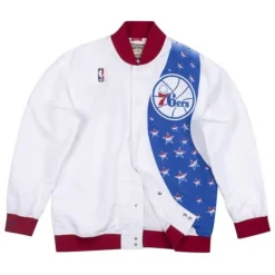 Authentic Warm Up Jacket Philadelphia 76Ers 1993-94