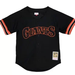 Authentic Will Clark San Francisco Giants 1993 Button Front Jersey