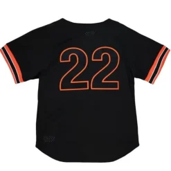 Authentic Will Clark San Francisco Giants 1993 Button Front Jersey