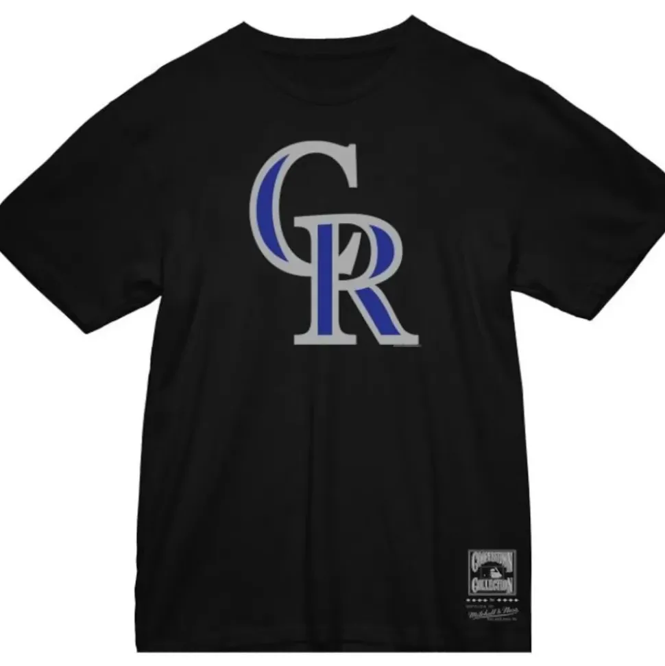 Basic Logo 2 Tee Colorado Rockies