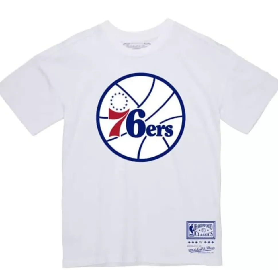 Basic Logo 2 Tee Philadelphia 76Ers