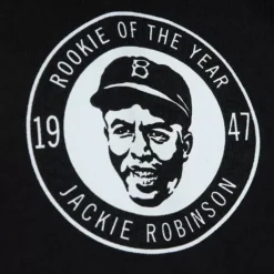 Batter Up Ls Tee Brooklyn Dodgers Jackie Robinson