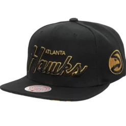 Bhm Script Snapback Atlanta Hawks