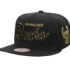 Bhm Script Snapback Milwaukee Bucks