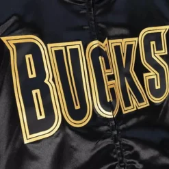 Big Face 4.0 Satin Jacket Milwaukee Bucks