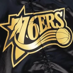 Big Face 4.0 Satin Jacket Philadelphia 76Ers