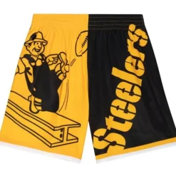 Big Face Fashion Shorts 5.0 Pittsburgh Steelers