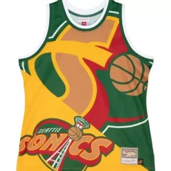 Big Face Fashion Tank 5.0 Seattle Supersonics