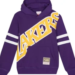 Big Face Fleece Hoodie Los Angeles Lakers