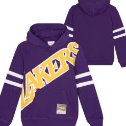 Big Face Fleece Hoodie Los Angeles Lakers