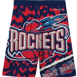Big Face Jumbotron Mesh Shorts Houston Rockets