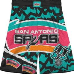 Big Face Jumbotron Mesh Shorts San Antonio Spurs
