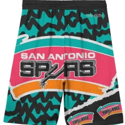 Big Face Jumbotron Mesh Shorts San Antonio Spurs