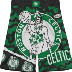 Big Face Jumbotron Mesh Shorts Boston Celtics
