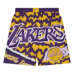 Big Face Jumbotron Mesh Shorts Los Angeles Lakers