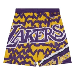 Big Face Jumbotron Mesh Shorts Los Angeles Lakers