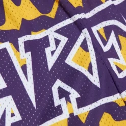 Big Face Jumbotron Mesh Shorts Los Angeles Lakers