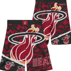 Big Face Jumbotron Mesh Shorts Miami Heat