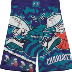 Big Face Jumbotron Mesh Shorts Charlotte Hornets