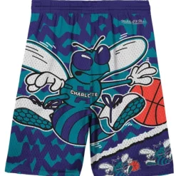 Big Face Jumbotron Mesh Shorts Charlotte Hornets