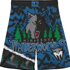Big Face Jumbotron Mesh Shorts Minnesota Timberwolves