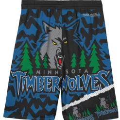 Big Face Jumbotron Mesh Shorts Minnesota Timberwolves