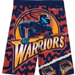 Big Face Jumbotron Mesh Shorts Golden State Warriors