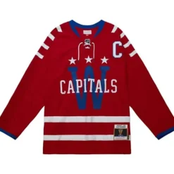 Blue Line Alexander Ovechkin Washington Capitals 2015 Jersey