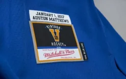 Blue Line Auston Matthews Toronto Maple Leafs 2017 Jersey