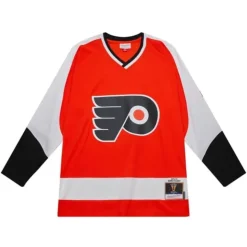 Blue Line Bernie Parent Philadelphia Flyers 1974 Jersey