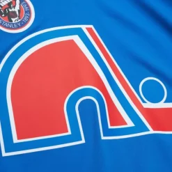 Blue Line Owen Nolan Quebec Nordiques Dark 1992 Jersey