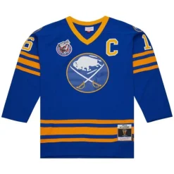 Blue Line Pat Lafontaine Buffalo Sabres Dark 1992 Jersey