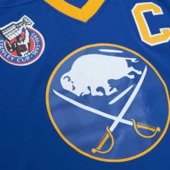 Blue Line Pat Lafontaine Buffalo Sabres Dark 1992 Jersey