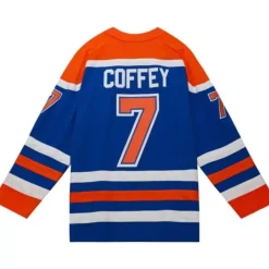 Blue Line Paul Coffey Edmonton Oilers 1986 Jersey