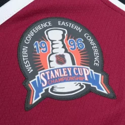 Blue Line Peter Forsberg Colorado Avalanche Dark 1995 Jersey