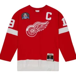 Blue Line Steve Yzerman Detroit Red Wings Dark 1996 Jersey