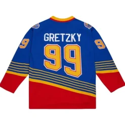 Blue Line Wayne Gretzky St. Louis Blues Dark 1995 Jersey