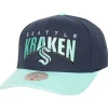 Boom Text Pro Snapback Seattle Kraken