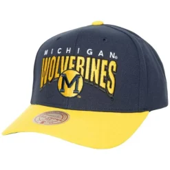 Boom Text Pro Snapback V University Of Michigan