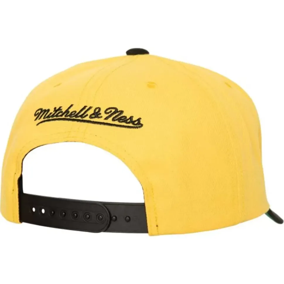 Boom Text Pro Snapback Vntg Boston Bruins