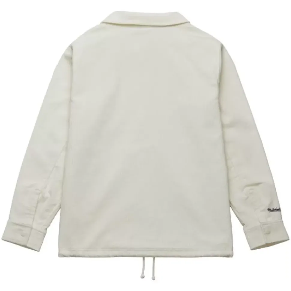 Branded M&N Interlock Corduroy Coaches Jacket